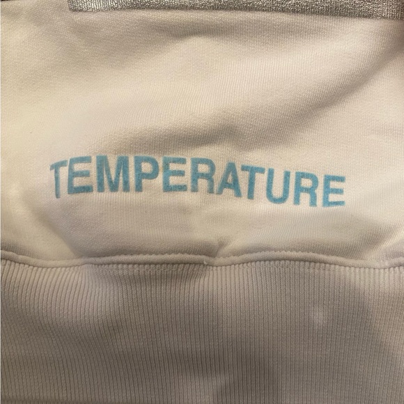 OFF-WHITE C/O VIRGIL ABLOH MEN'S WHITE DIAG MONALISA CREWNECK SWEATER WHITE - Picture 4 of 7